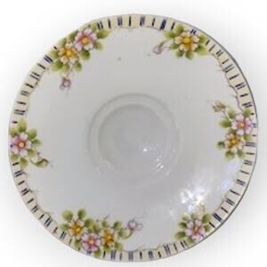 Vintage Nippon hand painted rice bowl EUC
